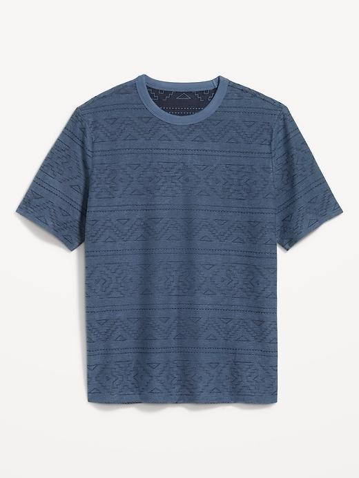 Textured Jacquard T-Shirt Product Image