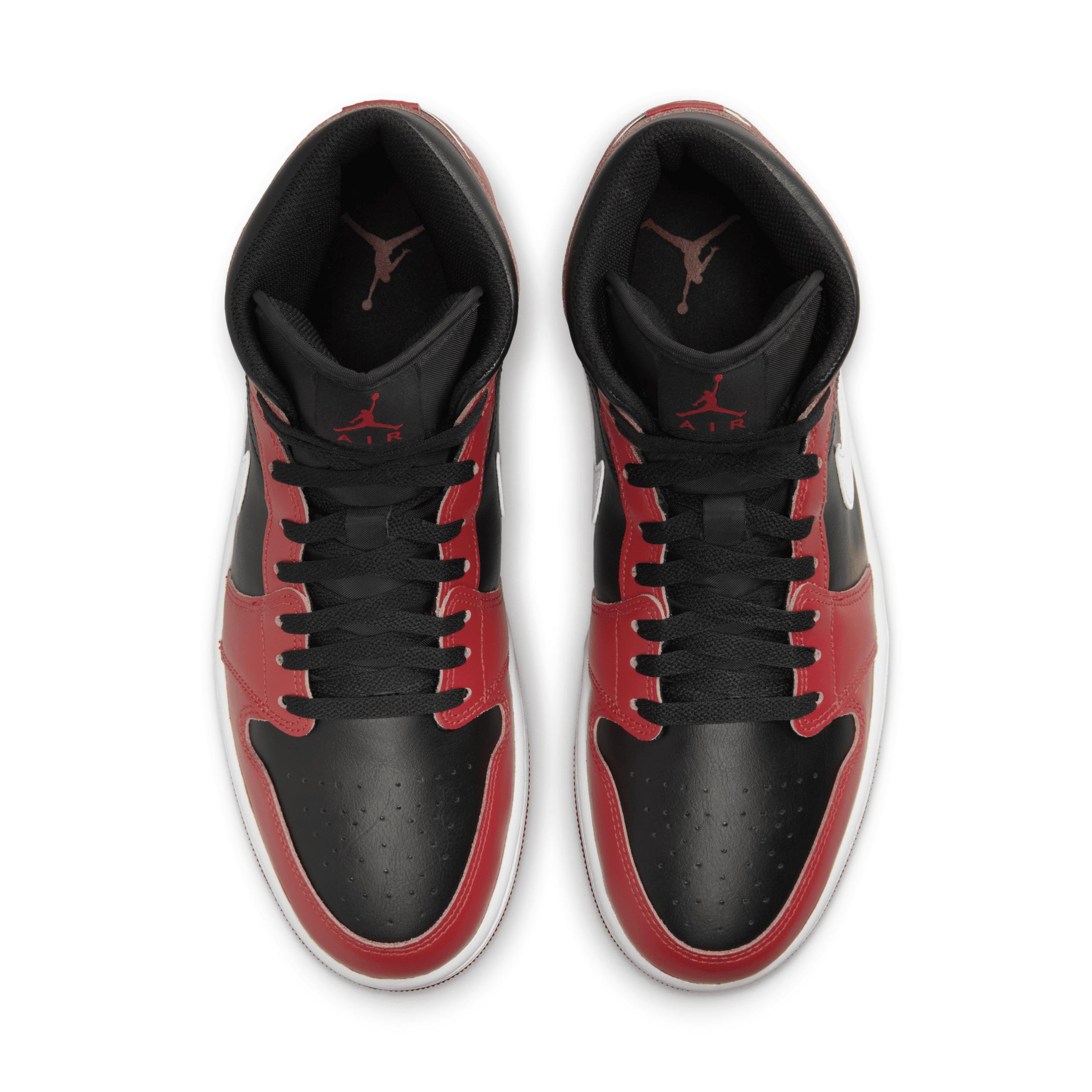 Jordan Mens Air Retro 1 Mid Casual Shoes Product Image