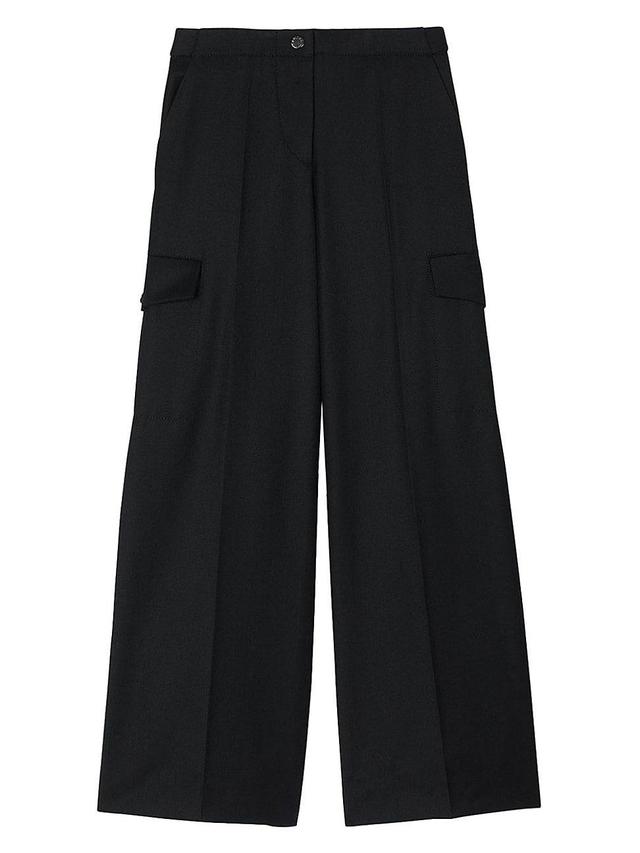 Womens Wide Leg Trousers Product Image