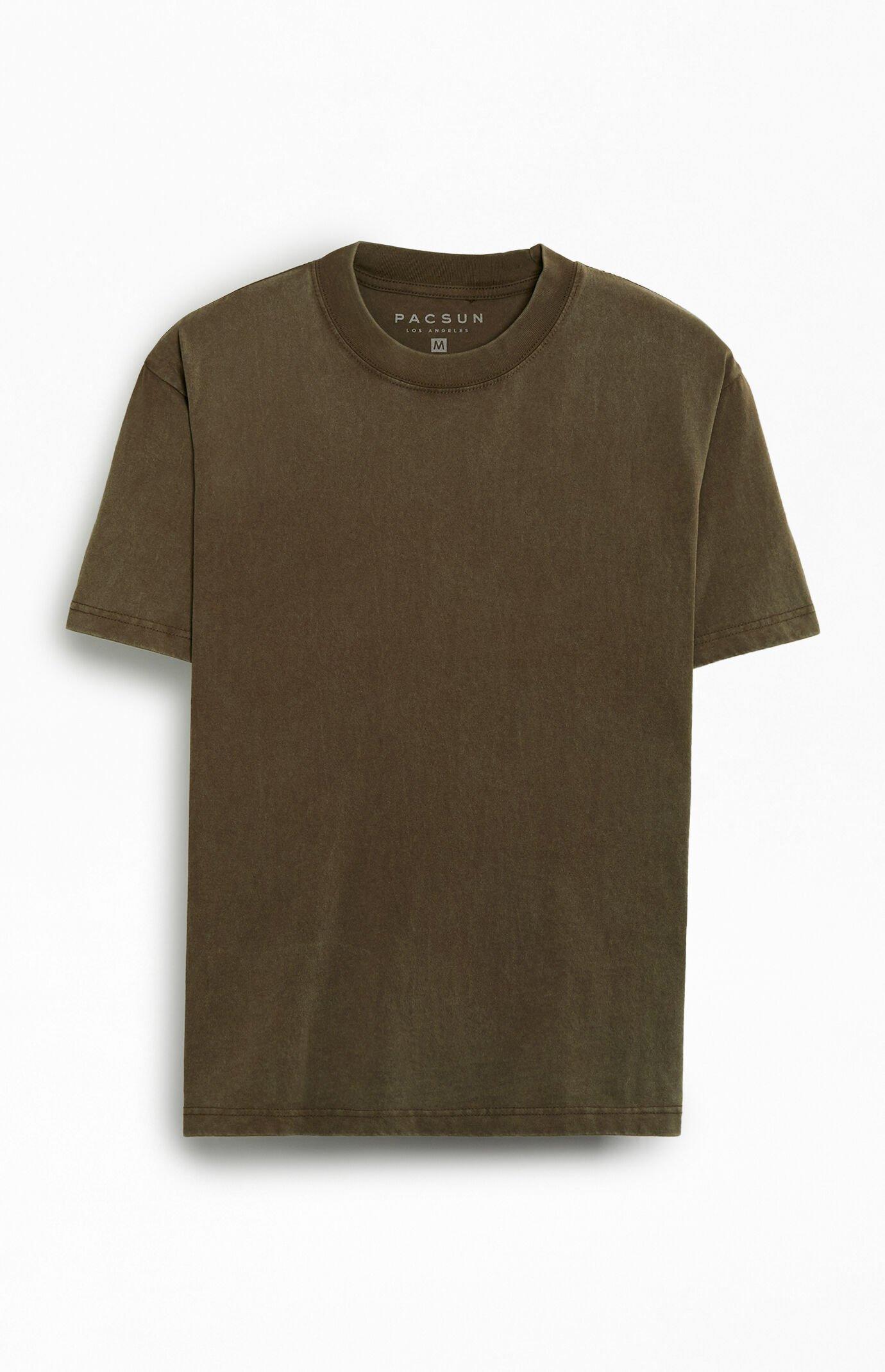 Men's Premium Solid Oversized T-Shirt Product Image