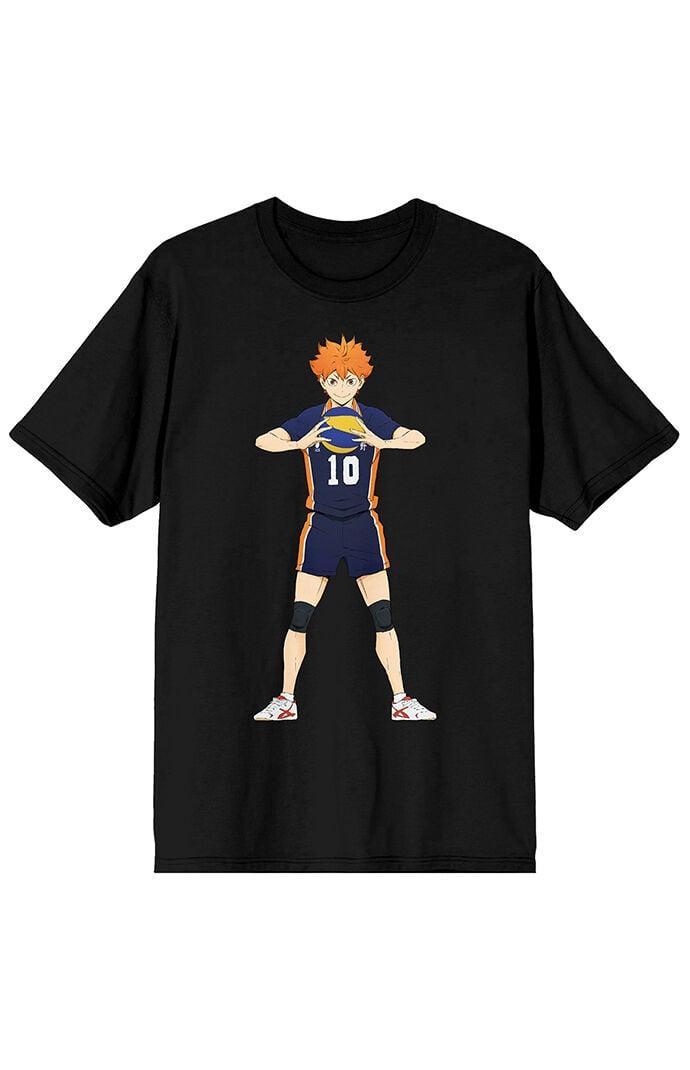 Men's Shy Hinata Haikyu Anime T-Shirt Product Image