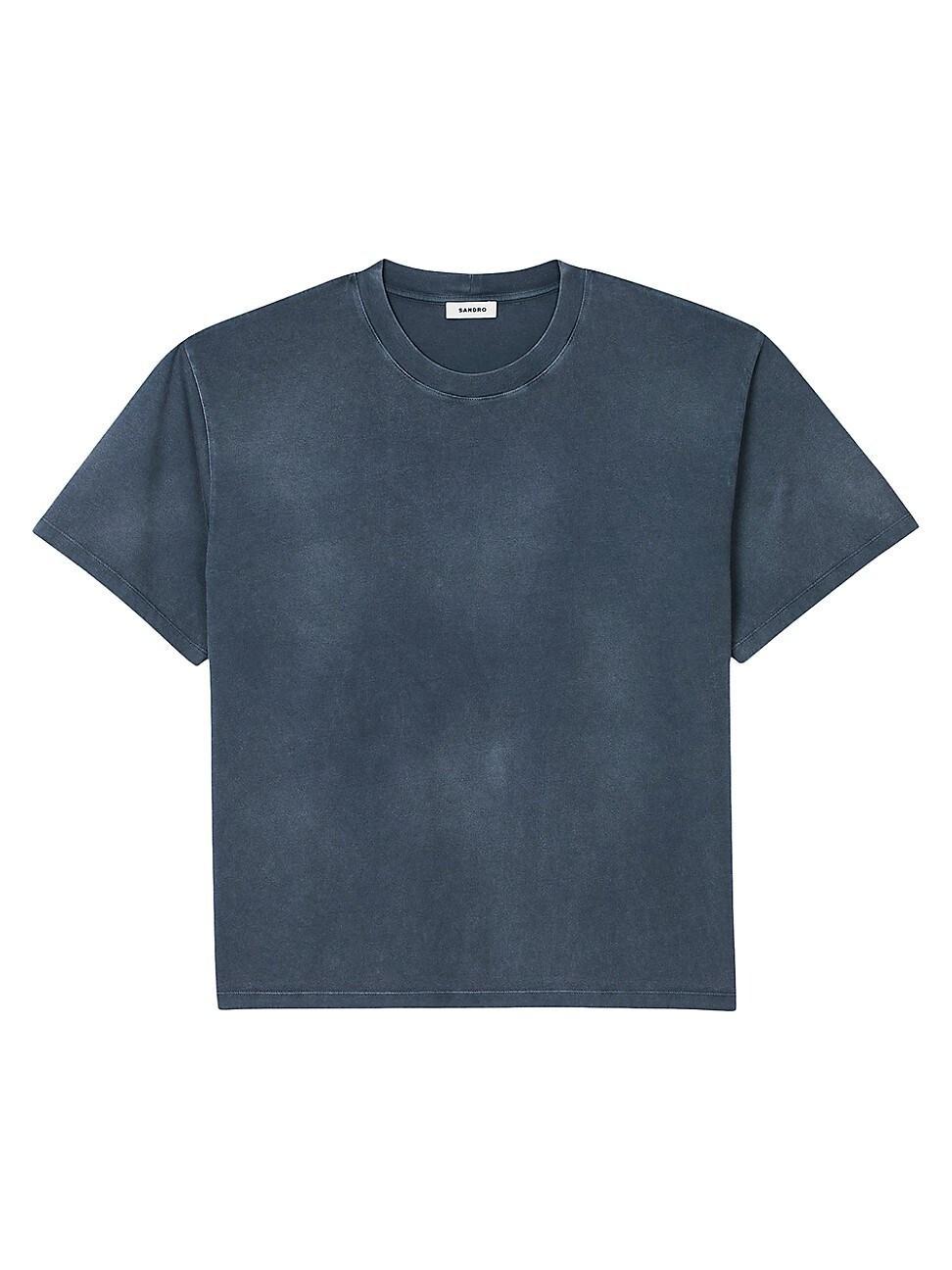 Mens Faded-Effect T-Shirt Product Image