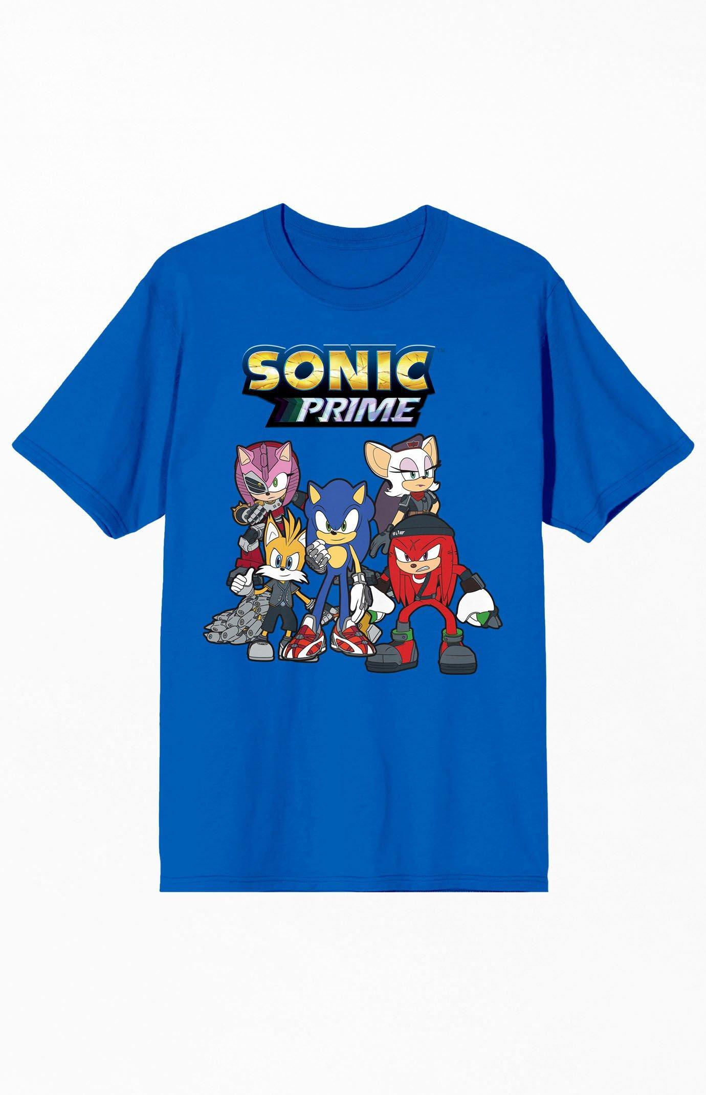 Men's Sonic The Hedgehog Prime T-Shirt Product Image