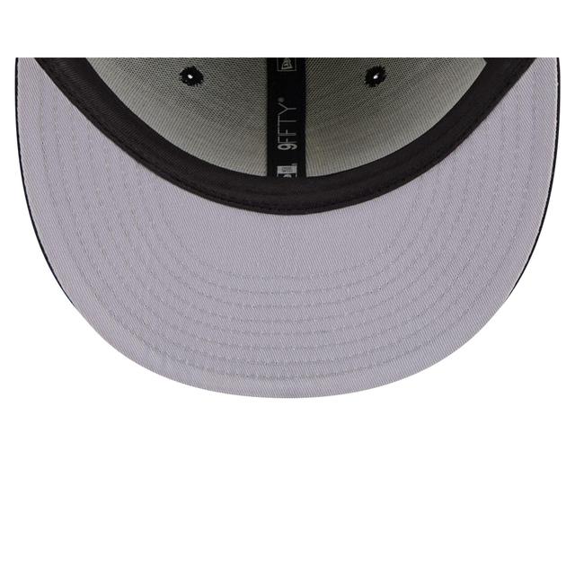 Utah Jazz Front Logoman 9FIFTY Snapback Hat Male Product Image