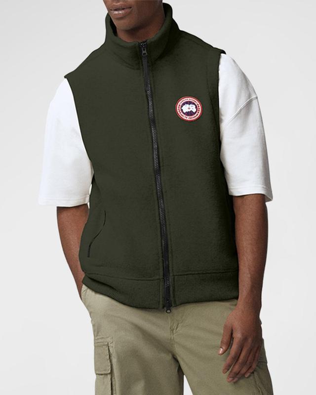 Canada Goose Mersey Wool Blend Fleece Vest Product Image