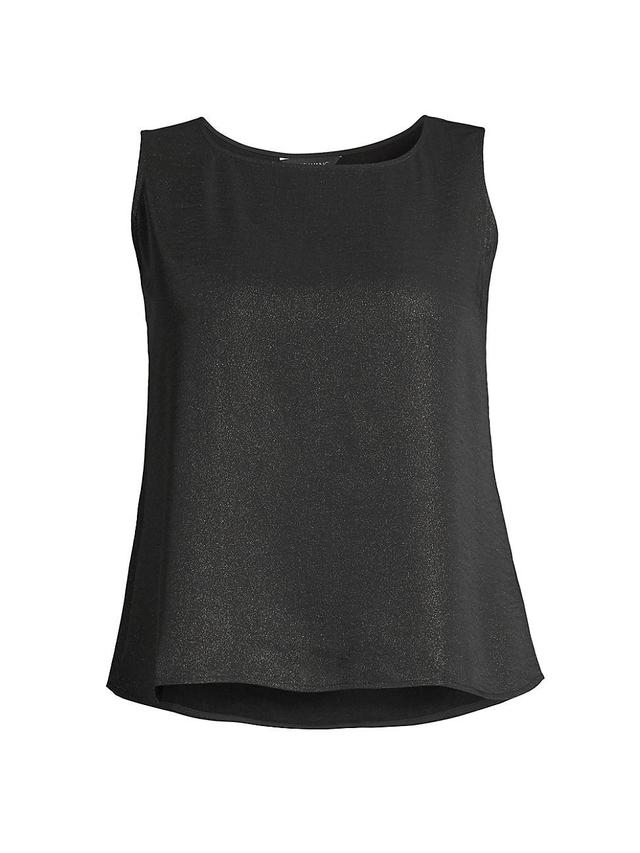 Womens Plus Size Shimmer Mid-Length Tank Product Image