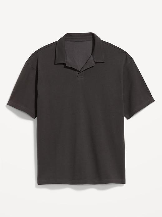 Loose Fit Heavyweight Twill Polo Product Image