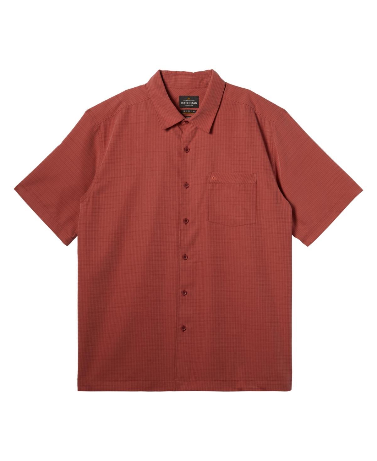 Quiksilver Waterman Mens Centinela Short Sleeves Shirt Product Image