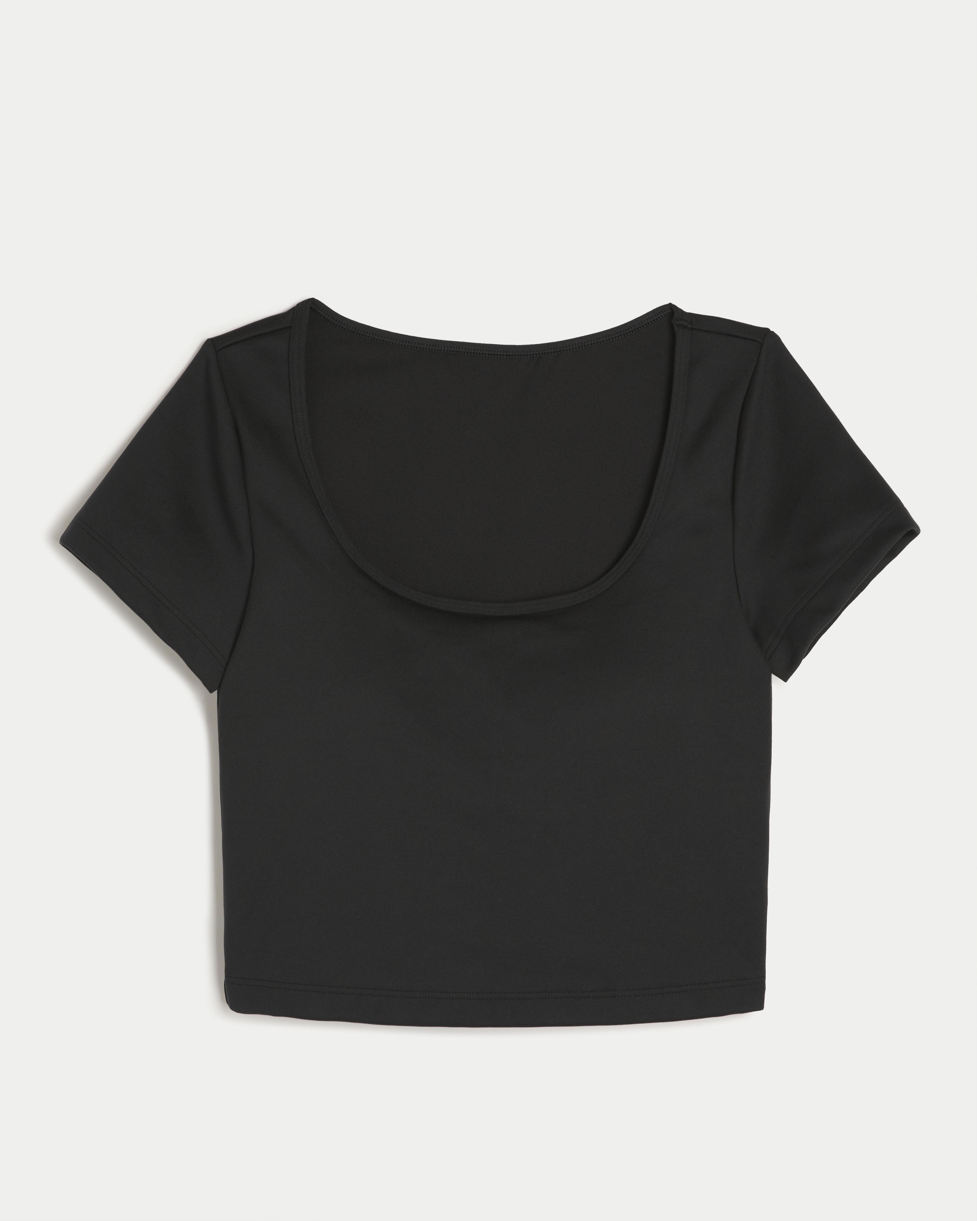 Gilly Hicks Active Recharge Wide-Neck T-Shirt Product Image