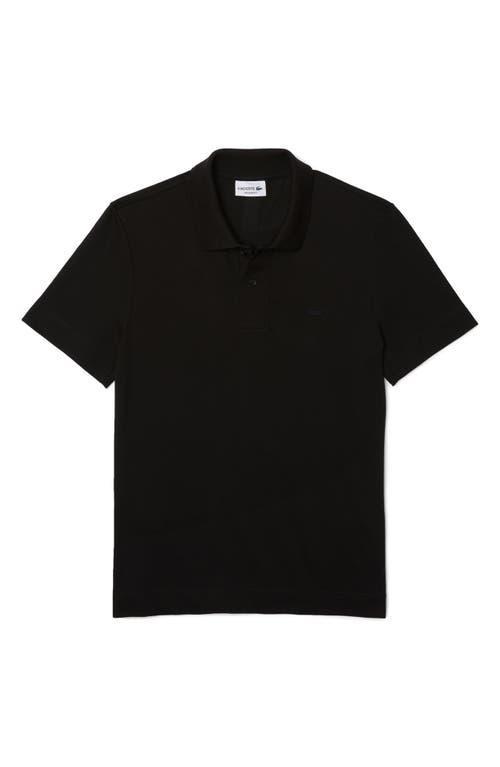 Lacoste Solid Stretch Cotton Blend Polo Shirt Product Image