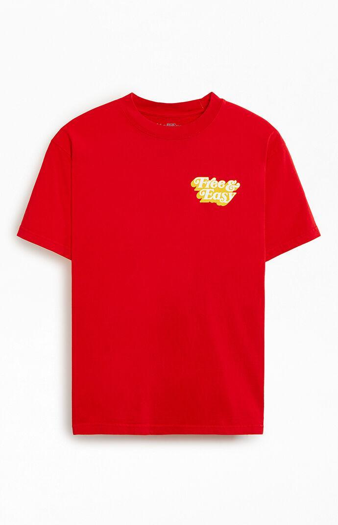 Free & Easy Men's Don't Trip Drop Shadow T-Shirt Product Image