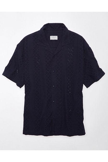 AE Button-Up Poolside Shirt Men's Product Image