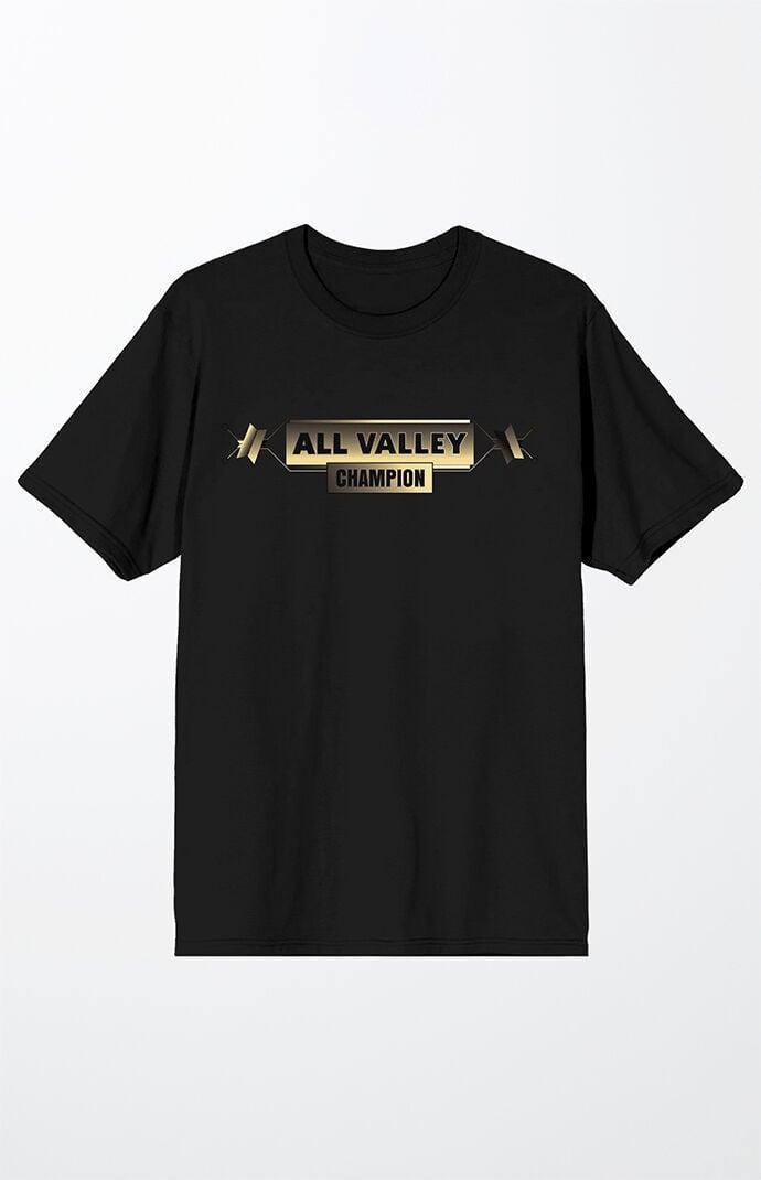 Men's Cobra Kai All Valley Champion T-Shirt Product Image