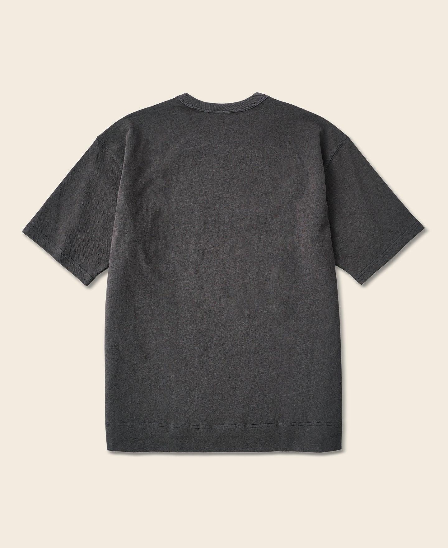 9.8 oz Cotton Classic Pocket T-Shirt - Dark Gray Product Image