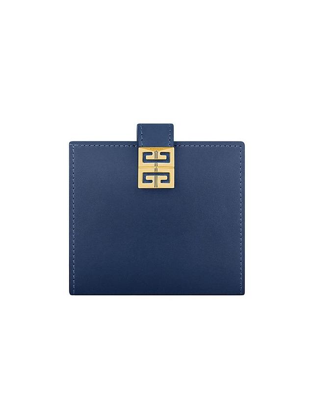 Womens Small 4G Wallet in Box Leather Product Image