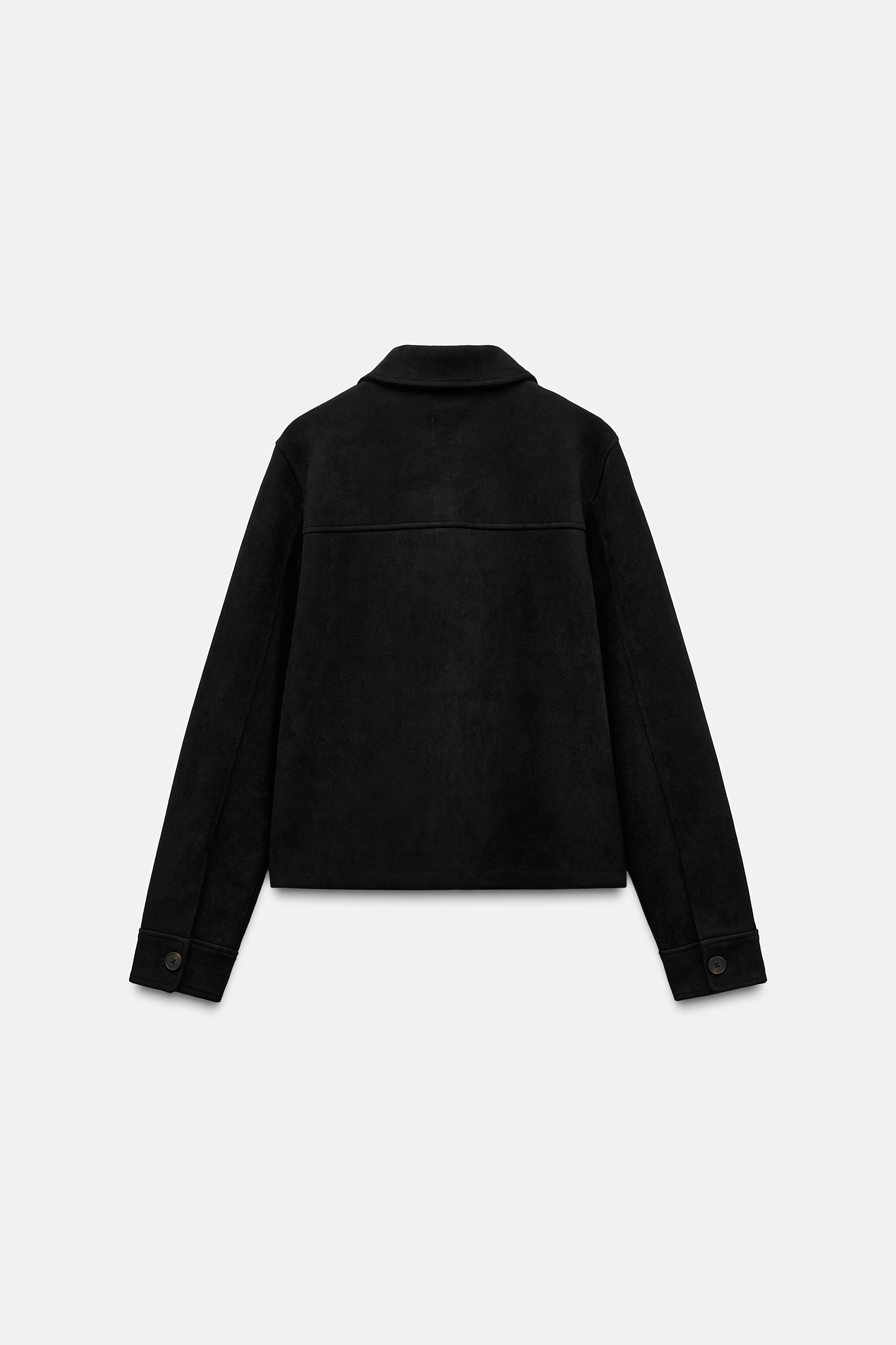 FAUX SUEDE JACKET Product Image