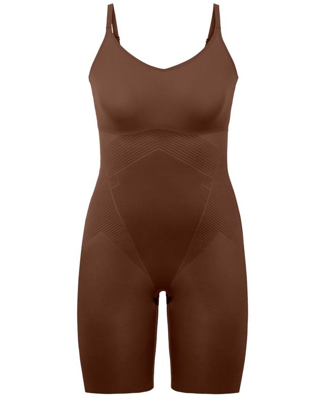 Spanx Womens Thinstincts Mid-Thigh Bodysuit 10380R Product Image