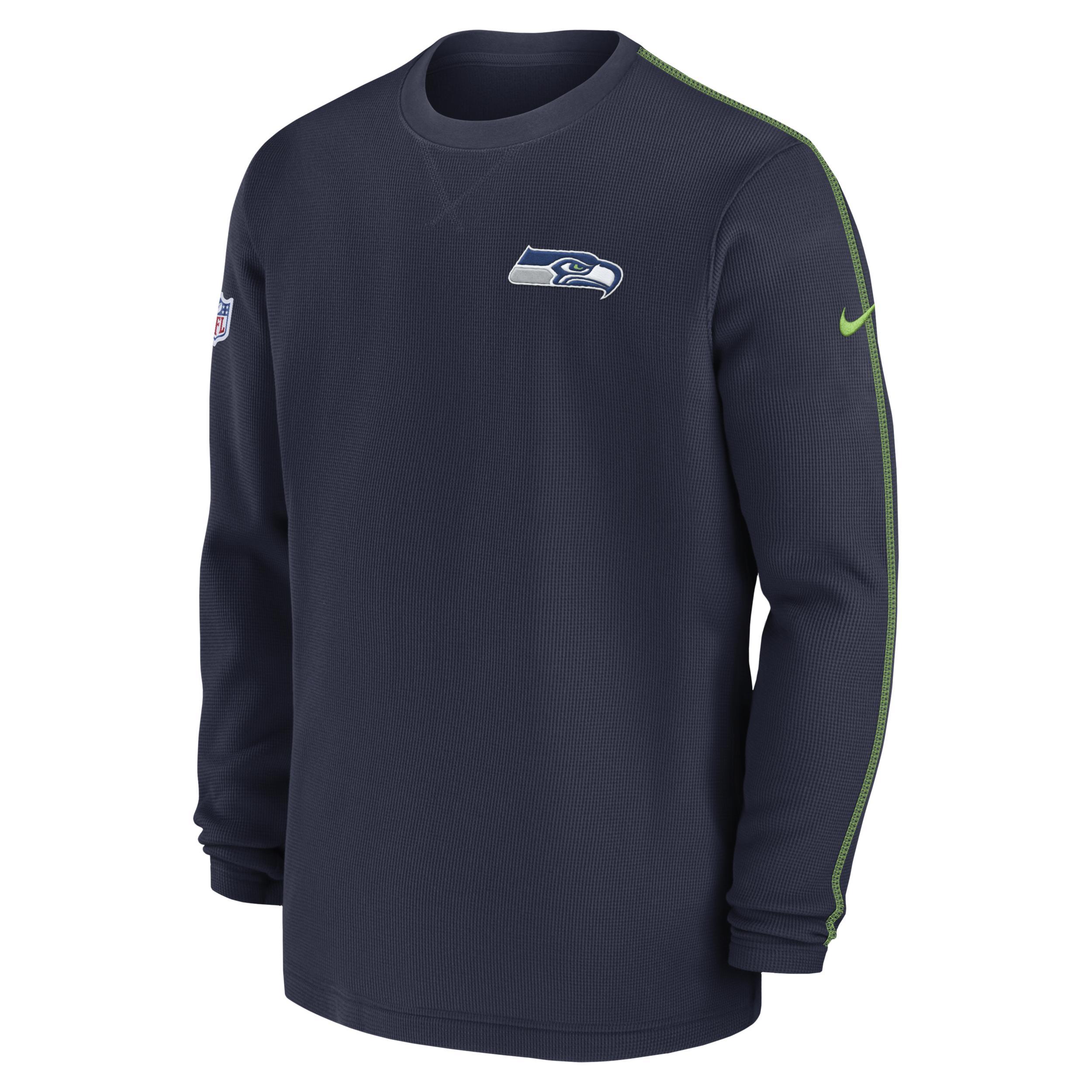 Atlanta Falcons Sideline Coach Mens Nike Mens NFL Long-Sleeve Top Product Image