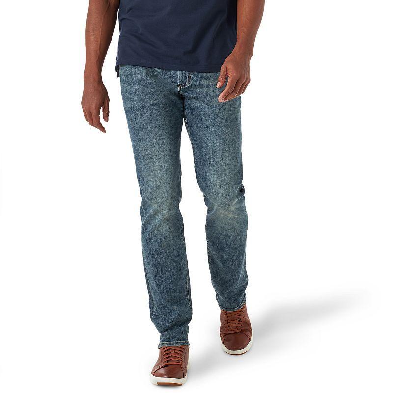 Mens Lee Extreme Motion Straight-Leg Jeans Dark Blue Product Image