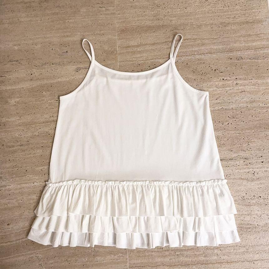 Tiered Ruffle Camisole Top product image