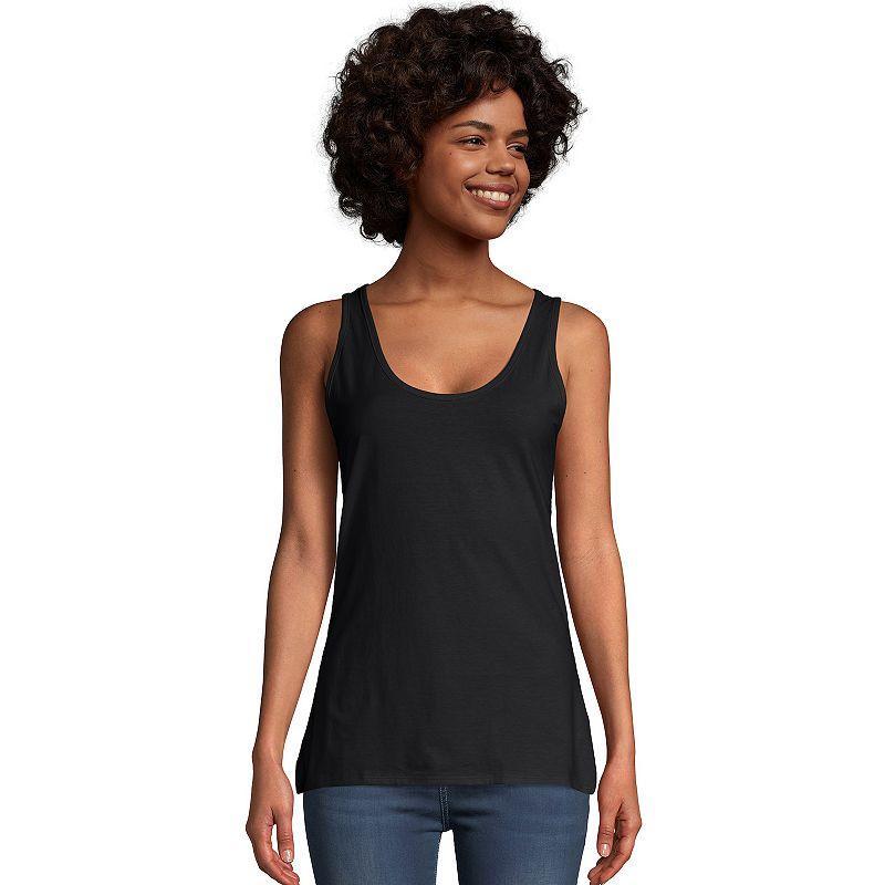 Womens Hanes Basic Essential Tank Top Product Image