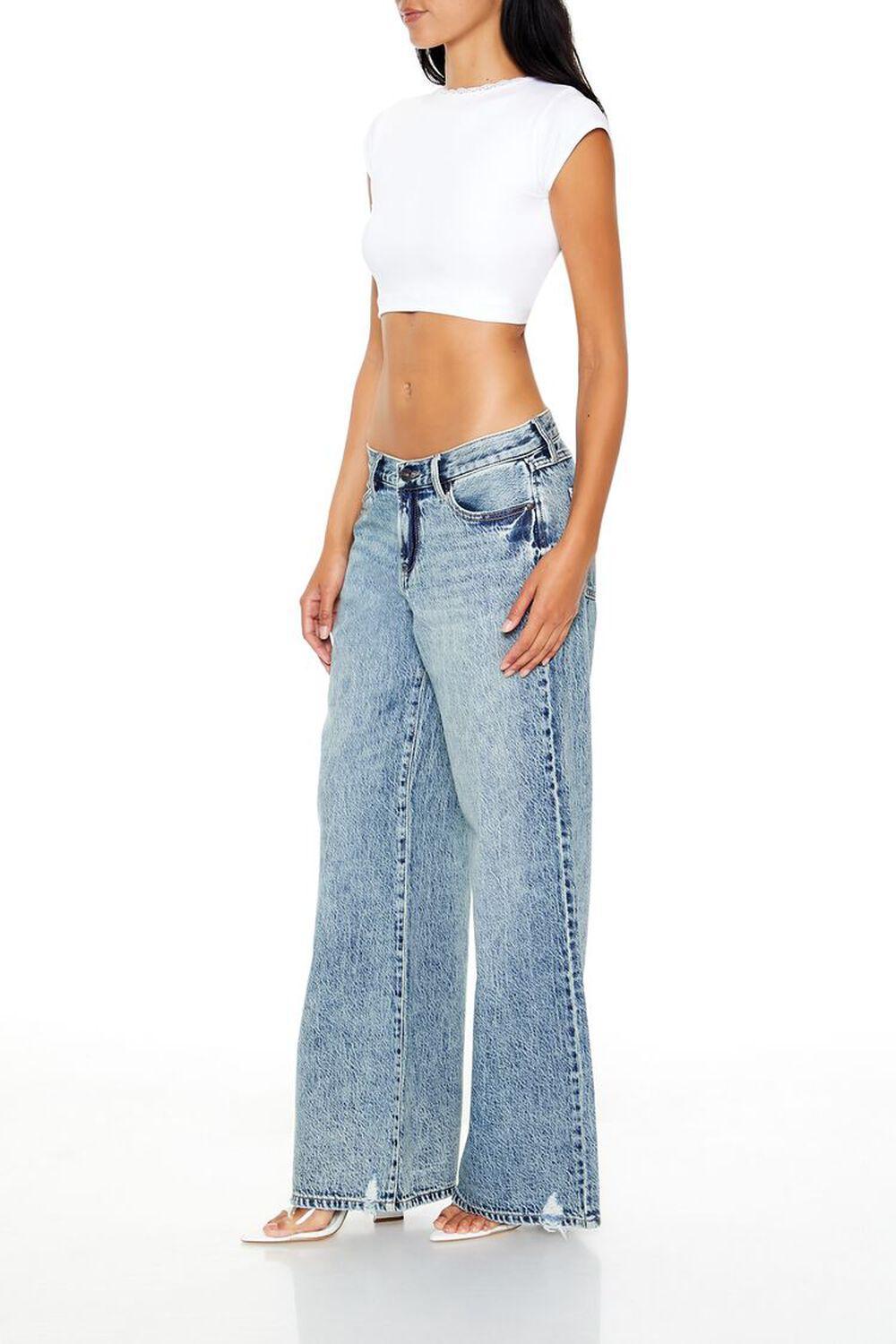 Mineral Wash Baggy Jeans | Forever 21 Product Image