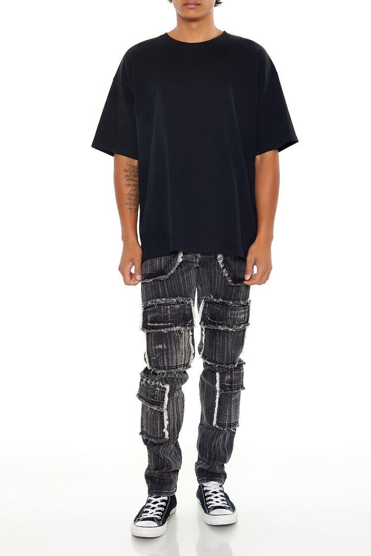 Reworked Frayed Skinny Jeans | Forever 21 Product Image