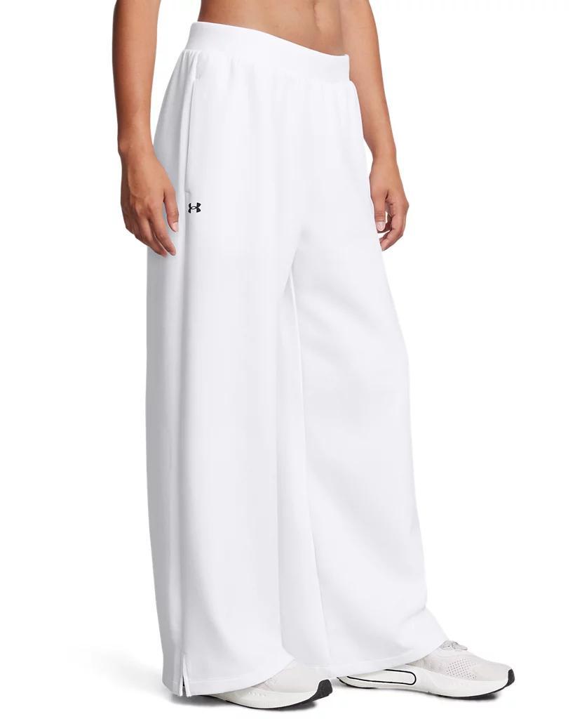 Women's UA Unstoppable Fleece Wide Leg Pants Product Image