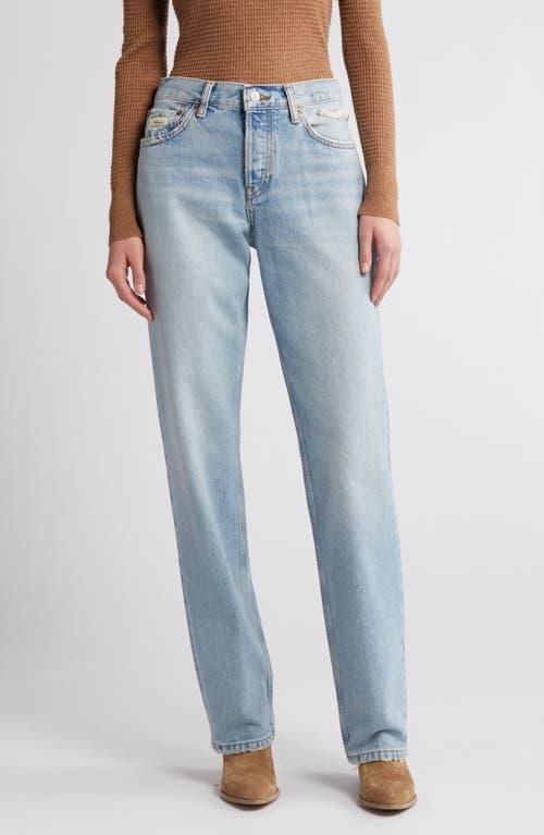 Re/Done Easy Straight Leg Organic Cotton Jeans product image