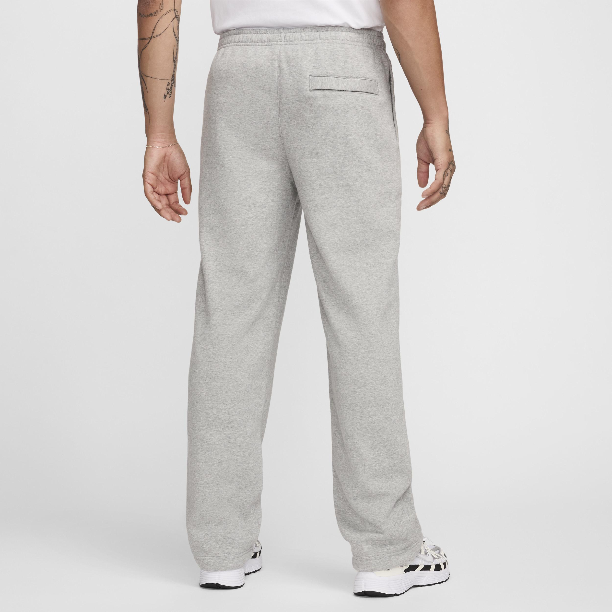 Nike Mens Nike Club BB Fleece Bungee Pants - Mens Grey/Grey Product Image