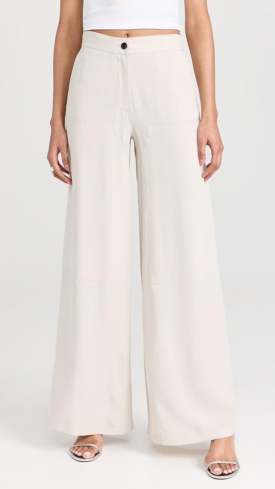 Theory Cargo Wide Pants | Shopbop Product Image