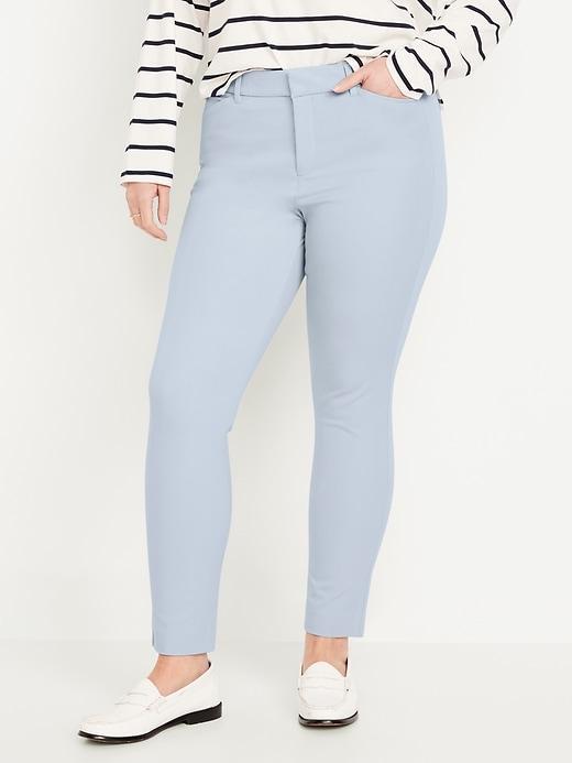 High-Waisted Pixie Skinny Ankle Pants Product Image