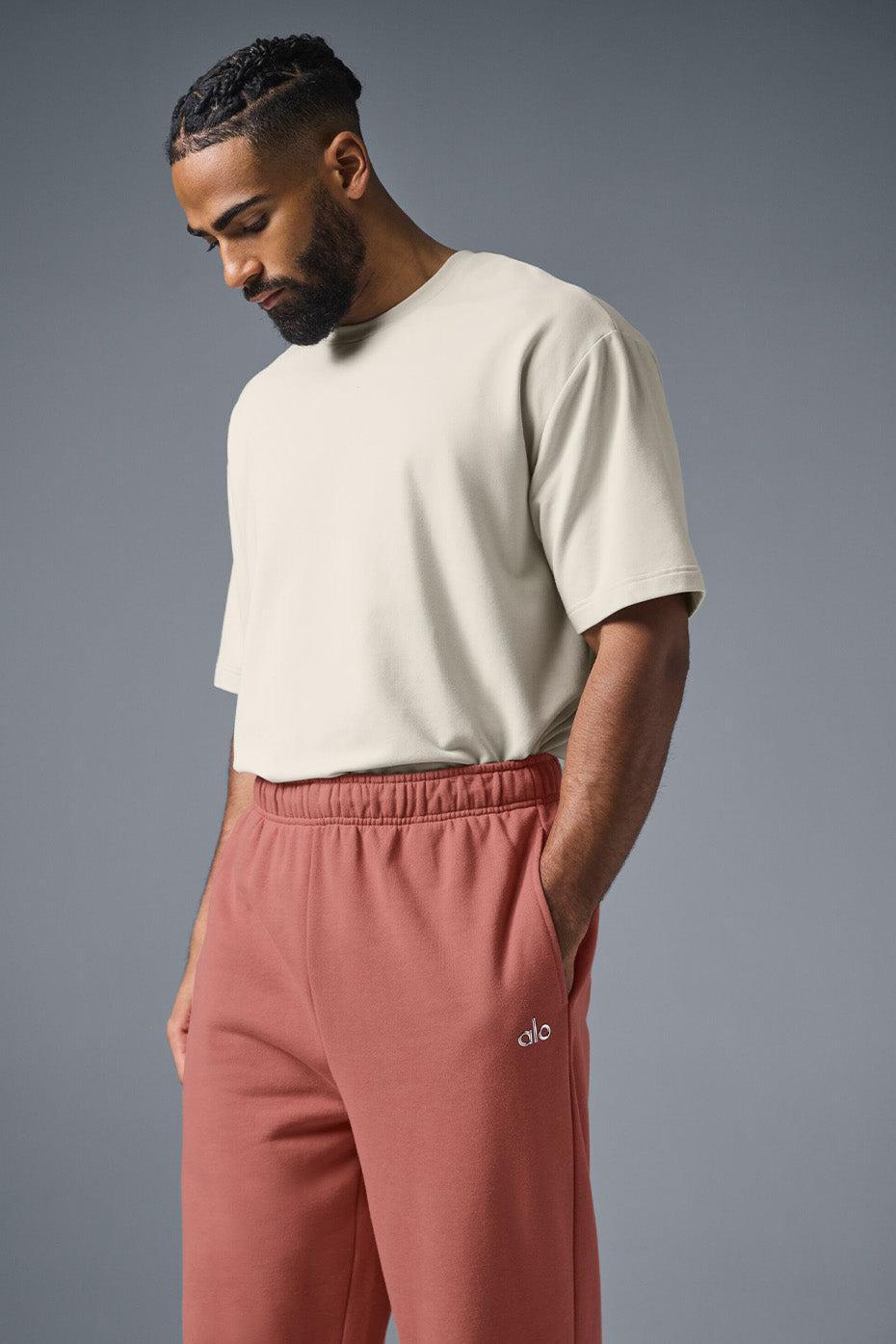 Accolade Straight Leg Sweatpant - Soft Terracotta Male Product Image