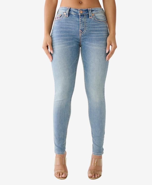 True Religion Womens Jennie Super T Skinny Jeans Product Image