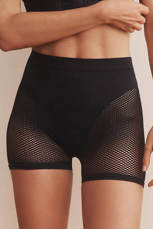 By Anthropologie Seamless Mesh Boyshorts Product Image