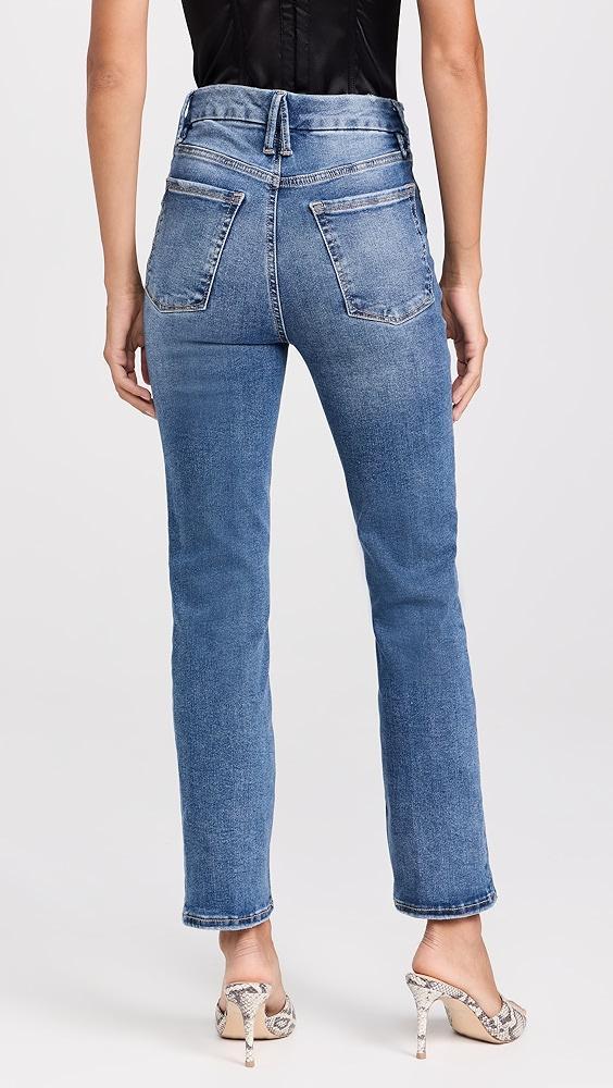 Good American Always Fits Good Legs Straight Jeans | Shopbop Product Image