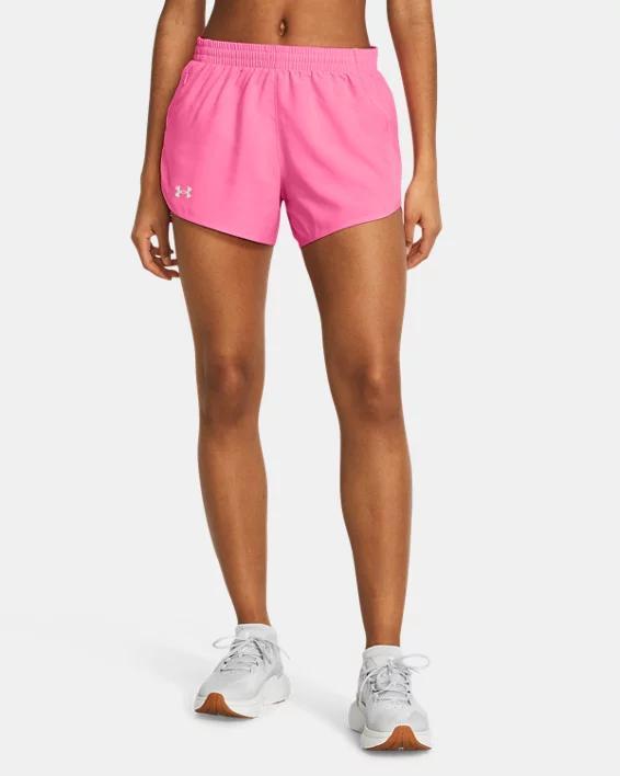 Plus Size Under Armour Fly-By Shorts, Womens Product Image