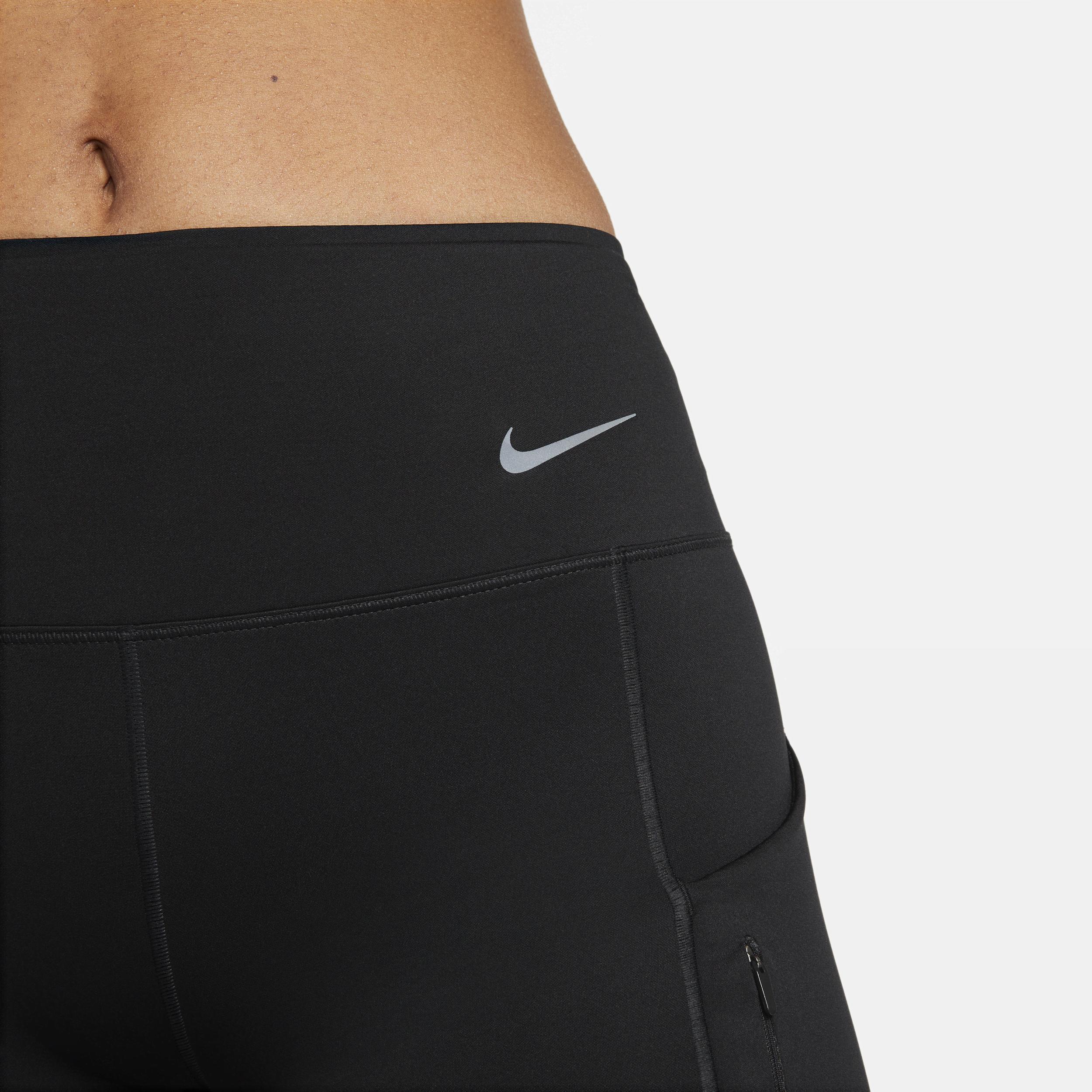 Nike Women's Go Firm-Support Mid-Rise 8" Biker Shorts with Pockets Product Image