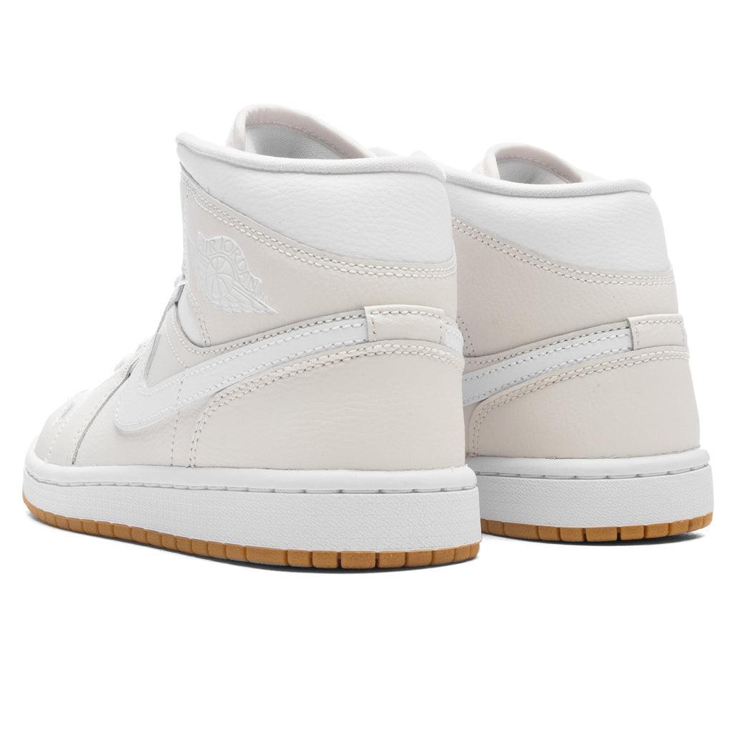 Air Jordan 1 Mid Women's - Phantom/White/Gum Light Female Product Image