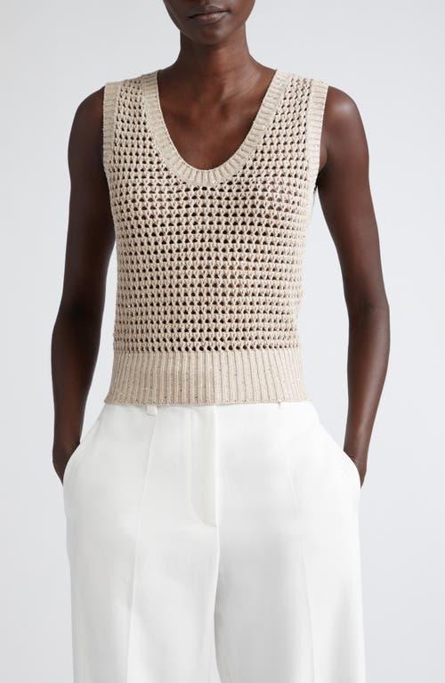 Brunello Cucinelli Dazzling Net Sweater Vest Product Image