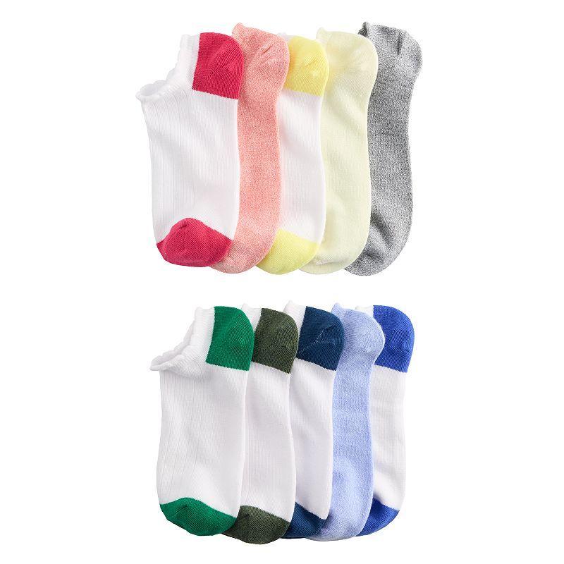 Womens Sonoma Goods For Life 10-Pack No-Show Socks Product Image