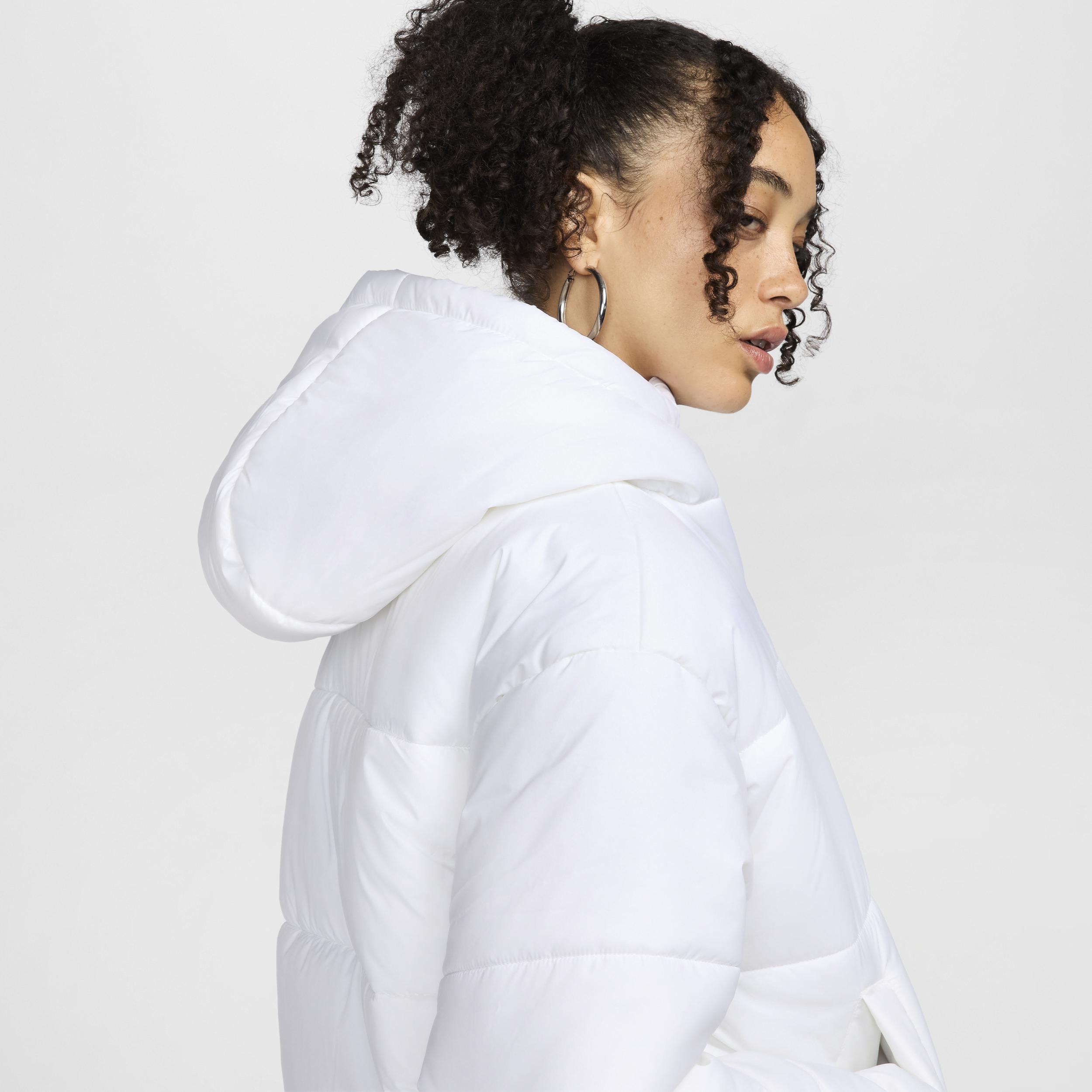 Women's Nike Sportswear Classic Puffer Therma-FIT Loose Hooded Jacket Product Image