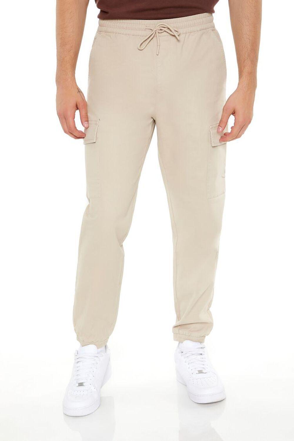 Drawstring Cargo Joggers | Forever 21 Product Image