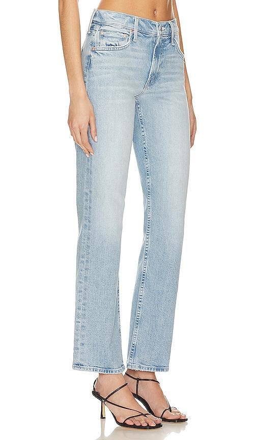 MOTHER The Smarty Pants Skimp High Waist Straight Leg Jeans Product Image