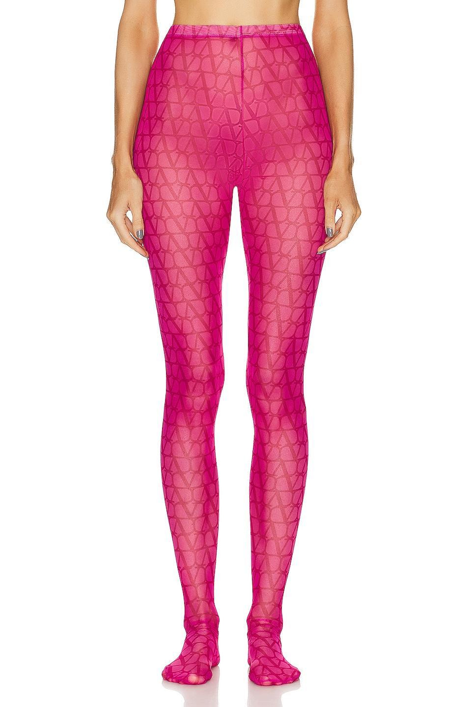 Valentino Iconographe Legging Pink. (also in ). Product Image