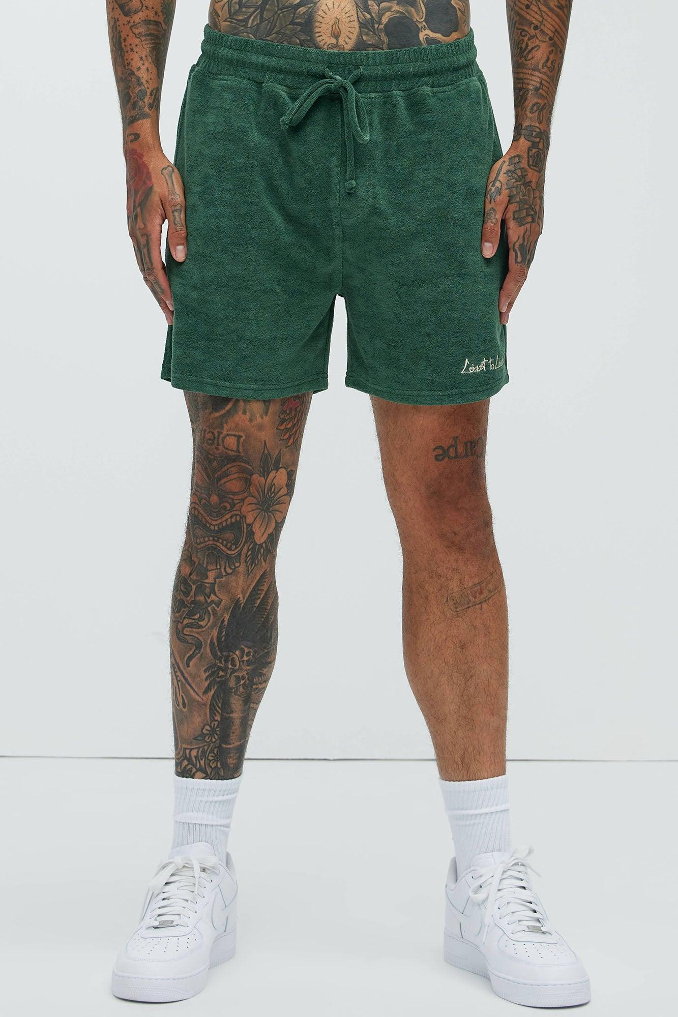 Coast To Coast Sweatshorts - Hunter Product Image