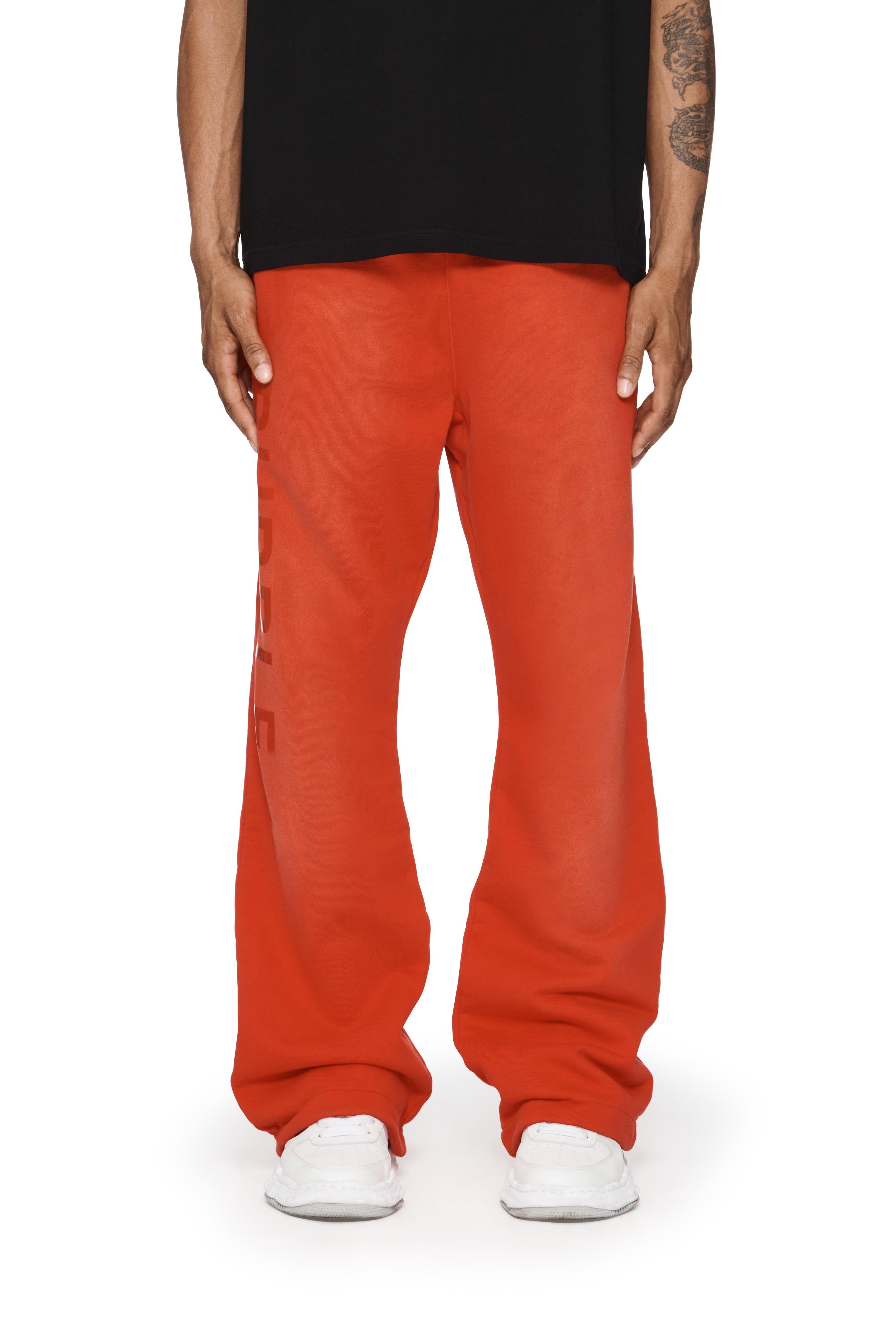 Faded Wordmark Flared Sweatpants Male Product Image