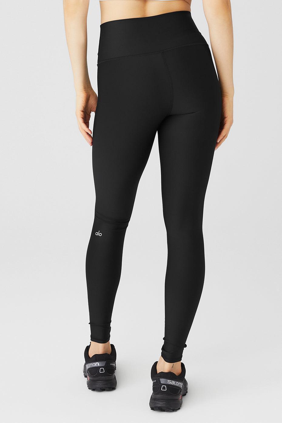 Airlift Winter Warm High-Waist Legging - Black Female Product Image