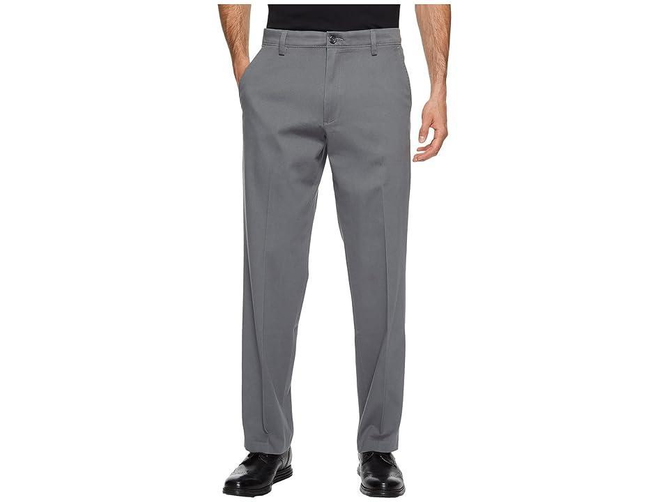 Dockers Easy Khaki D2 Straight Fit Trousers (Burma Grey) Men's Clothing Product Image