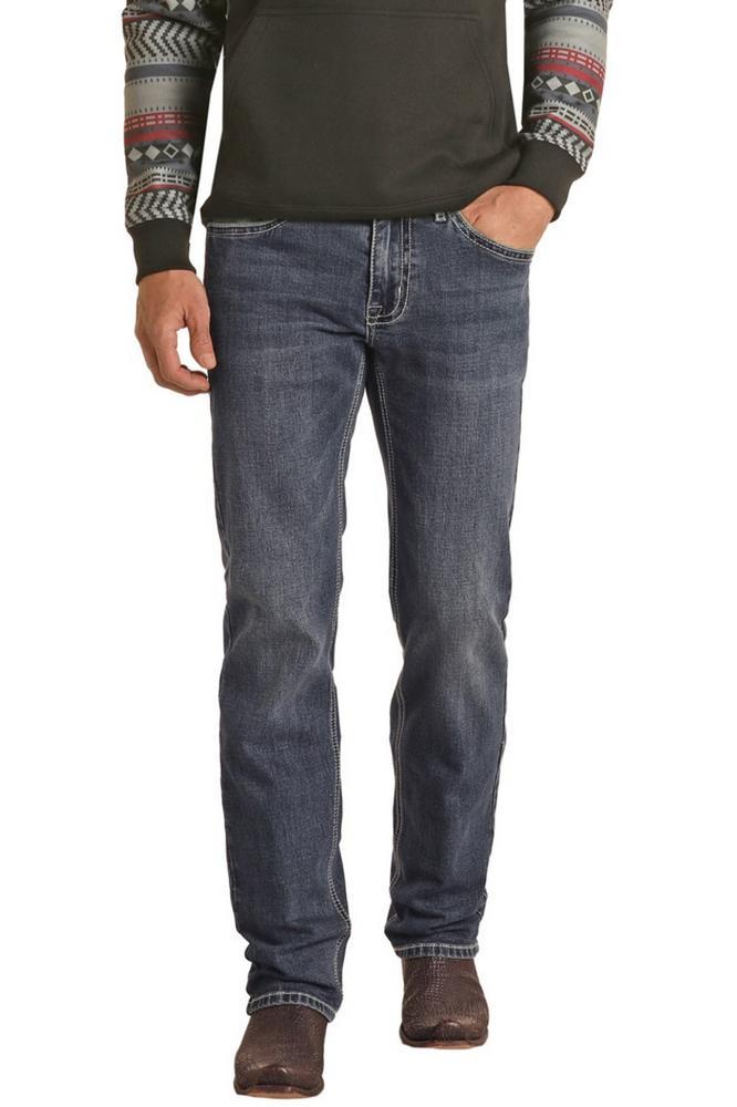 Rock & Roll Denim® Men's Hooey Revolver Slim Straight Jeans Product Image